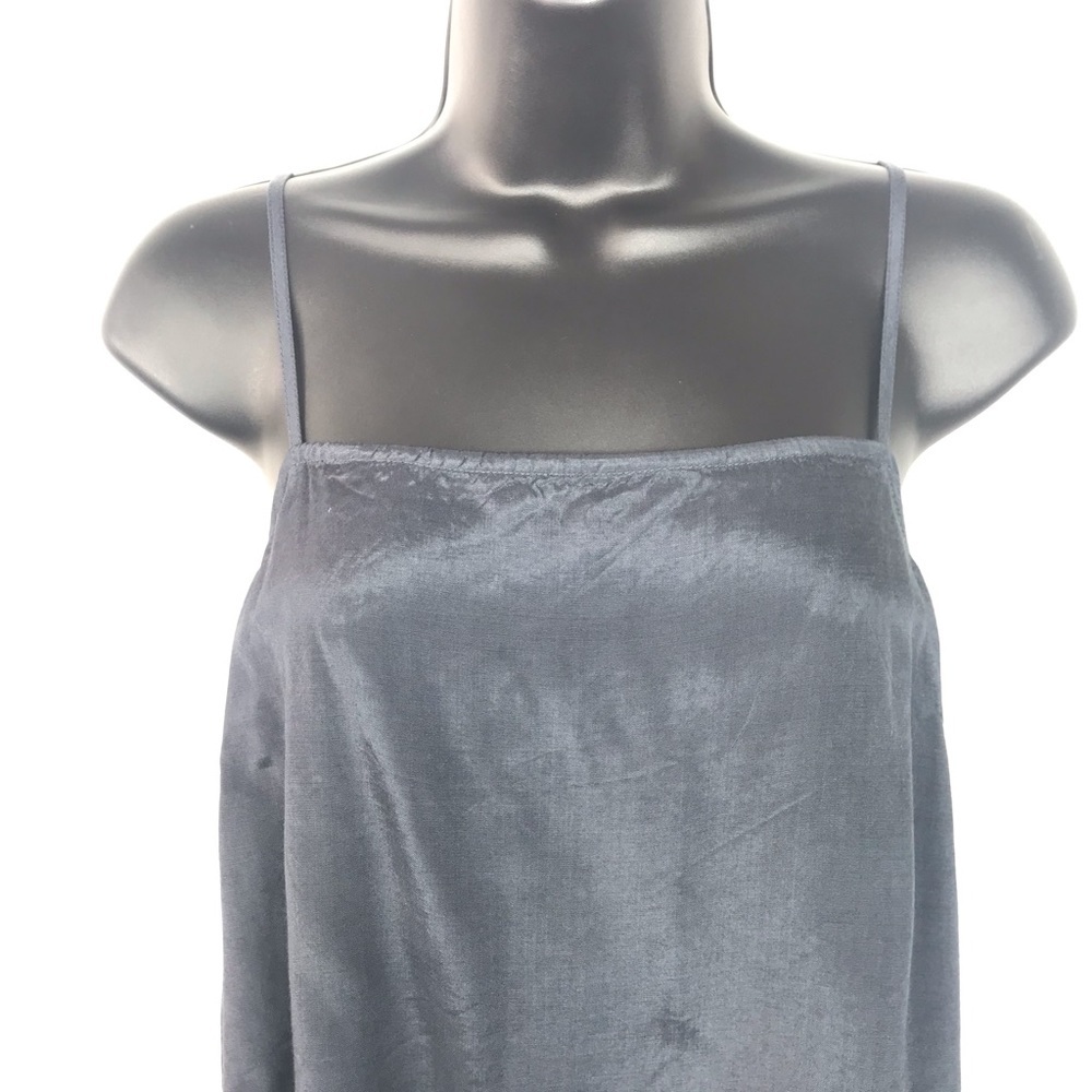 NWT Gray Silky Tank Medium - Picture 3 of 3